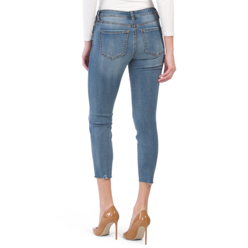 NWT BUFFALO DAVID BITTON Faith Raw Cuff Jeans - Picture 2 of 6